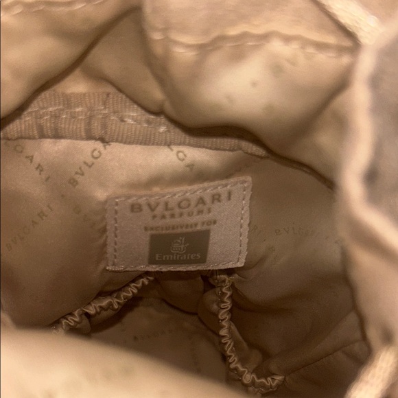 Bulgari Beige Drawstring Pouch - Picture 2 of 2